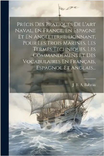 Précis Des Pratiques De L'art Naval, En France, En Espagne Et En Angleterre, Donnant, Pour Les Trois Marines, Les Termes Techniques, Les Commandemens by J B a Babron