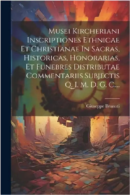 Musei Kircheriani Inscriptiones Ethnicae Et Christianae In Sacras, Historicas, Honorarias, Et Funebres Distributae Commentariis Subjectis Q. I. M. D. by Brunati, Giuseppe