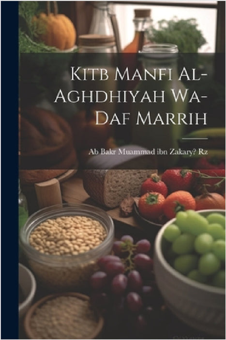 Kitb manfi al-aghdhiyah wa-daf marrih by Ab Bakr Muammad Ibn Zakary 865?- Rz