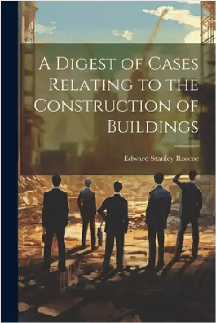 A Digest of Cases Relating to the Construction of Buildings by Roscoe, Edward Stanley