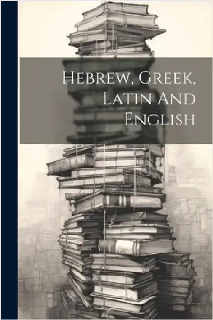 Hebrew, Greek, Latin And English by Anonymous
