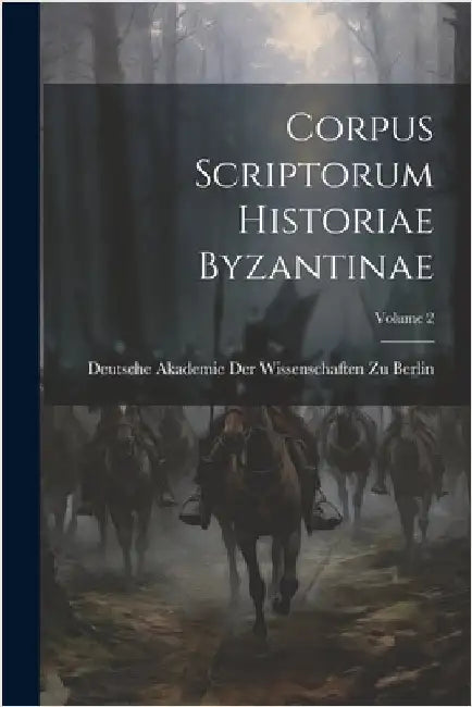 Corpus Scriptorum Historiae Byzantinae; Volume 2 by Deutsche Akademie Der Wissenschaften Zu