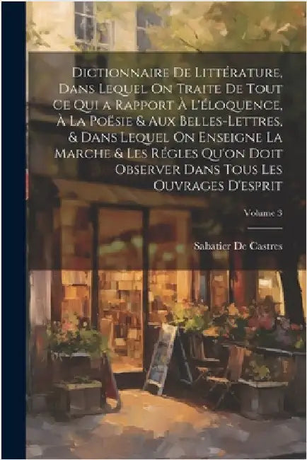 Dictionnaire De Littérature, Dans Lequel On Traite De Tout Ce Qui a Rapport À L'éloquence, À La Poësie & Aux Belles-Lettres, & Dans Lequel On Enseigne by Sabatier De Castres