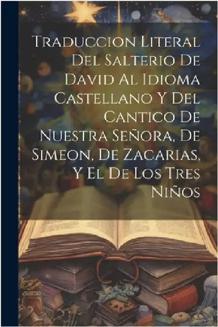 Traduccion Literal Del Salterio De David Al Idioma Castellano Y Del Cantico De Nuestra Señora, De Simeon, De Zacarias, Y El De Los Tres Niños by Anonymous
