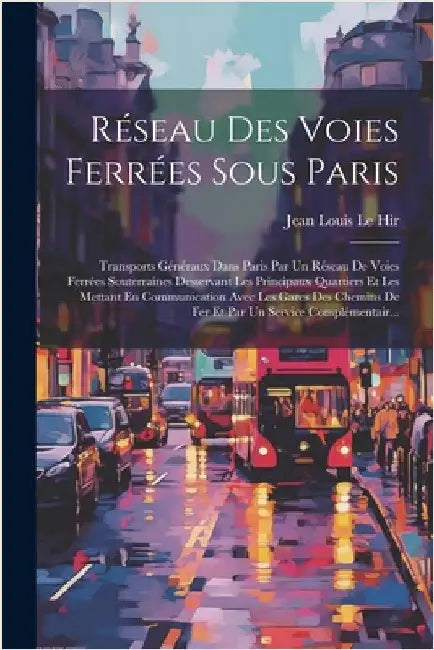Réseau Des Voies Ferrées Sous Paris: Transports Généraux Dans Paris Par Un Réseau De Voies Ferrées Souterraines Desservant Les Principaux Quartiers Et by Jean Louis Le Hir