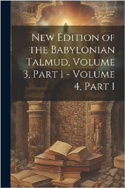 New Edition of the Babylonian Talmud, Volume 3, part 1 - volume 4, part 1 by Anonymous