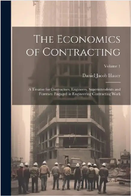 The Economics of Contracting: A Treatise for Contractors, Engineers, Superintendents and Foremen Engaged in Engineering Contracting Work; Volume 1 by Daniel Jacob Hauer