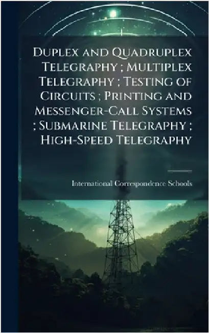 Duplex and Quadruplex Telegraphy; Multiplex Telegraphy; Testing of Circuits; Printing and Messenger-Call Systems; Submarine Telegraphy; High-Speed Tel by International Correspondence Schools