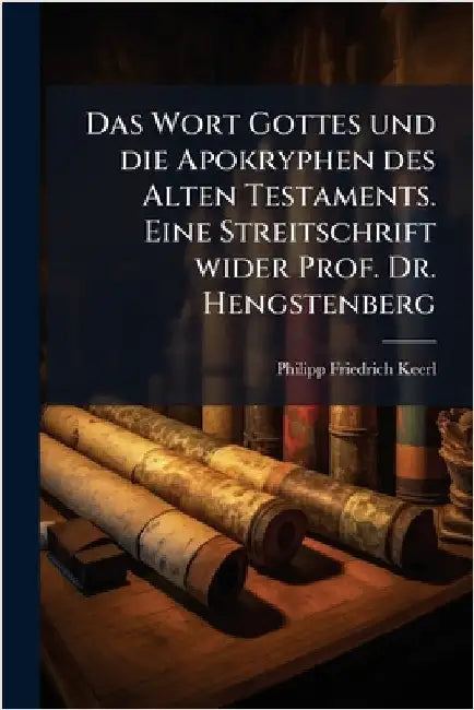 Das Wort Gottes und die Apokryphen des Alten Testaments. Eine Streitschrift wider Prof. Dr. Hengstenberg by Keerl, Philipp Friedrich