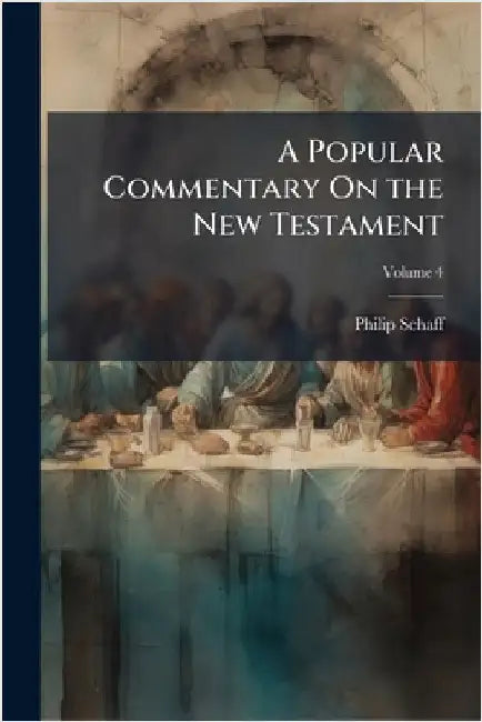 A Popular Commentary On the New Testament by Schaff, Philip