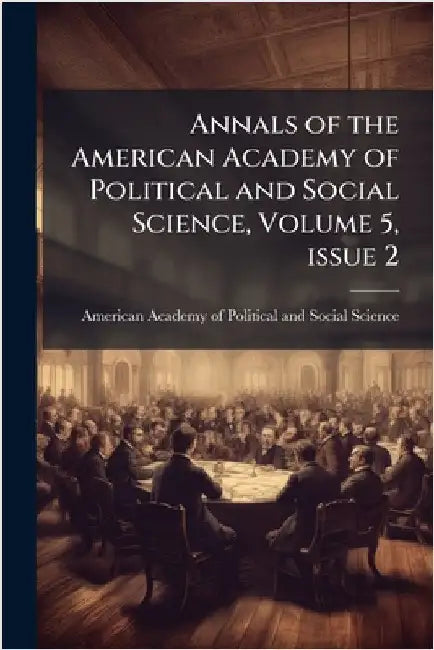 Annals of the American Academy of Political and Social Science, Volume 5, issue 2 by American Academy of Political and Soc