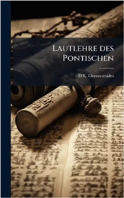 Lautlehre des Pontischen by D. E. Oeconomides