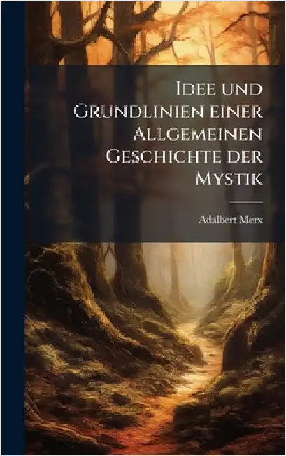 Idee und Grundlinien einer Allgemeinen Geschichte der Mystik by Merx, Adalbert