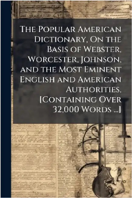 The Popular American Dictionary, On the Basis of Webster, Worcester, Johnson, and the Most Eminent English and American Authorities, [Containing Over