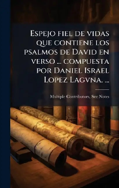Espejo fiel de vidas que contiene los psalmos de David en verso ... compuesta por Daniel Israel Lopez Lagvna. ... by Multiple Contributors