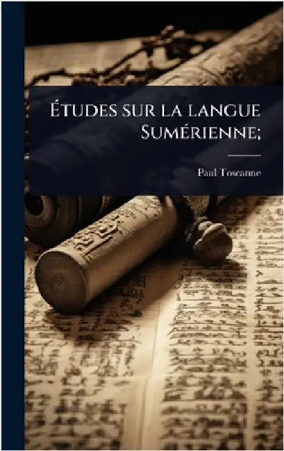 Ãtudes sur la langue SumÃ(c)rienne; by Paul Toscanne