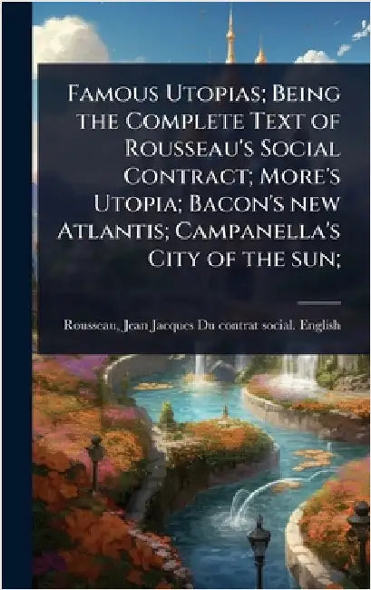 Famous Utopias; Being the Complete Text of Rousseau's Social Contract; More's Utopia; Bacon's new Atlantis; Campanella's City of the sun; by Jean-Jacques 1712-1778 Du Rousseau