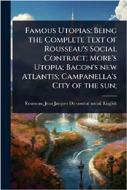 Famous Utopias; Being the Complete Text of Rousseau's Social Contract; More's Utopia; Bacon's new Atlantis; Campanella's City of the sun; by Jean-Jacques 1712-1778 Du Rousseau