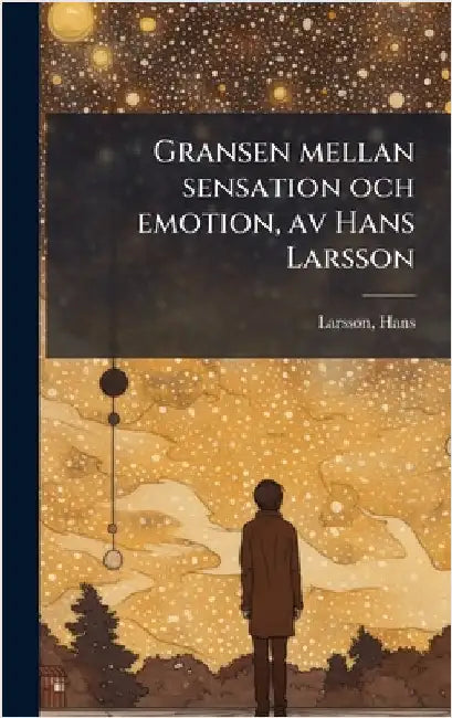 Gransen mellan sensation och emotion, av Hans Larsson by Larsson, Hans