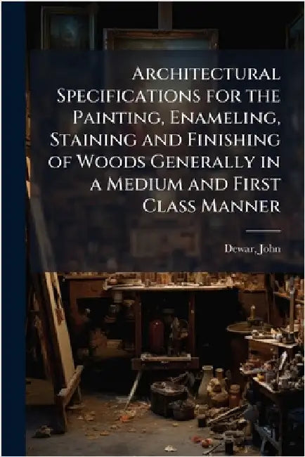 Architectural Specifications for the Painting, Enameling, Staining and Finishing of Woods Generally in a Medium and First Class Manner by [dewar, John] [from Old Catalog]