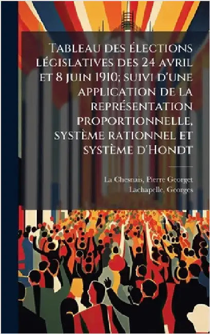 Tableau des Ã(c)lections lÃ(c)gislatives des 24 avril et 8 juin 1910; suivi d'une application de la reprÃ(c)sentation proportionnelle, système rationn by Pierre Georget La Chesnais