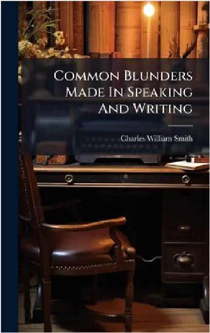 Common Blunders Made In Speaking And Writing by Charles William Smith (Of-?)
