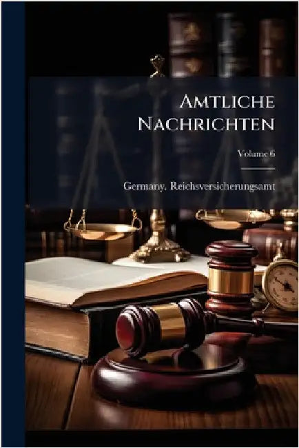 Amtliche Nachrichten by Reichsversicherungsamt, Germany
