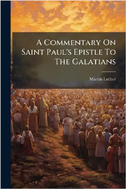 A Commentary On Saint Paul's Epistle To The Galatians by Luther, Martin
