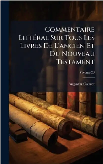 Commentaire LittÃ(c)ral Sur Tous Les Livres De L'ancien Et Du Nouveau Testament by Calmet, Augustin