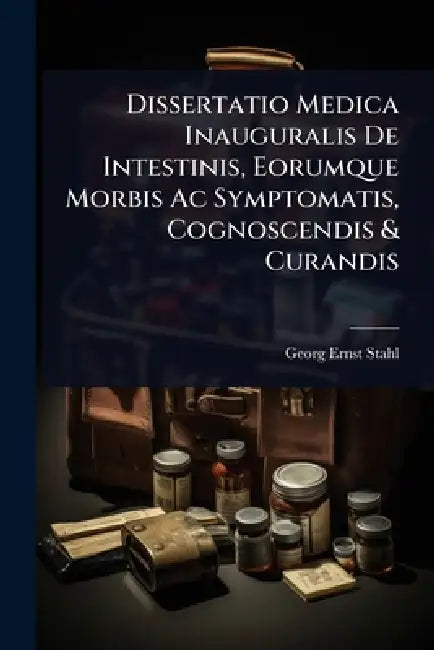 Dissertatio Medica Inauguralis De Intestinis, Eorumque Morbis Ac Symptomatis, Cognoscendis & Curandis by Georg Ernst Stahl
