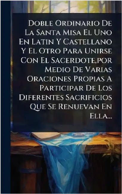 Doble Ordinario De La Santa Misa El Uno En Latin Y Castellano Y El Otro Para Unirse Con El Sacerdote, por Medio De Varias Oraciones Propias A Particip by Anonymous
