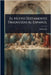 El Nuevo Testamento Traducido Al Español by De, Scio