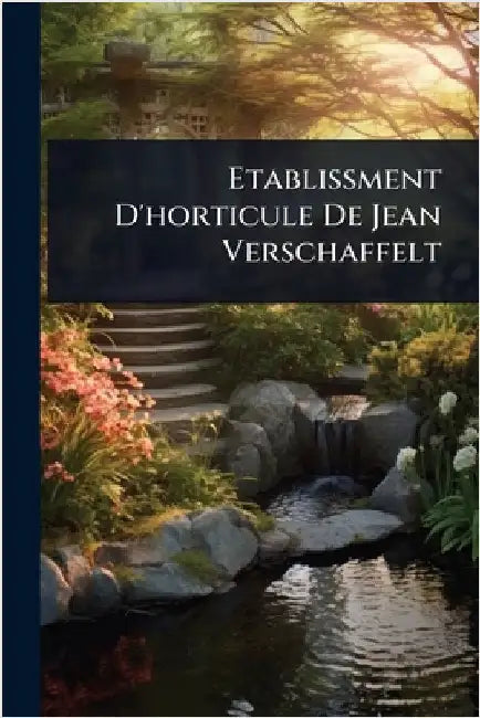 Etablissment D'horticule De Jean Verschaffelt by Anonymous