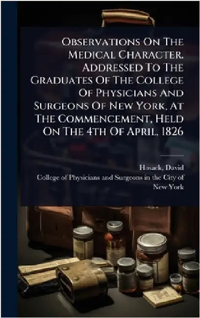 Observations On The Medical Character. Addressed To The Graduates Of The College Of Physicians And Surgeons Of New York, At The Commencement, Held On by Hosack, David