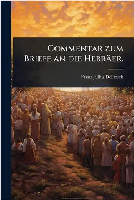 Commentar zum Briefe an die Hebräer. by Franz Julius Delitzsch