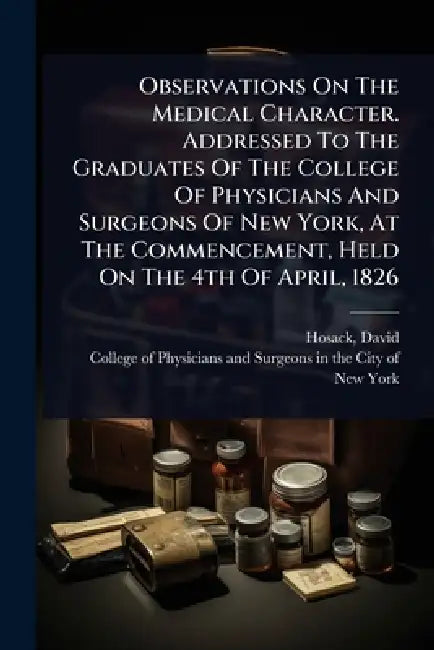 Observations On The Medical Character. Addressed To The Graduates Of The College Of Physicians And Surgeons Of New York, At The Commencement, Held On by David Hosack, College of Physicians and Surgeons in