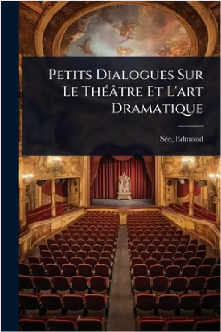 Petits Dialogues Sur Le ThÃ(c)âtre Et L'art Dramatique by 1875-, Sã(c)E Edmond