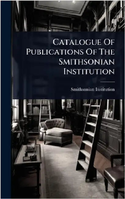 Catalogue Of Publications Of The Smithsonian Institution by Institution, Smithsonian