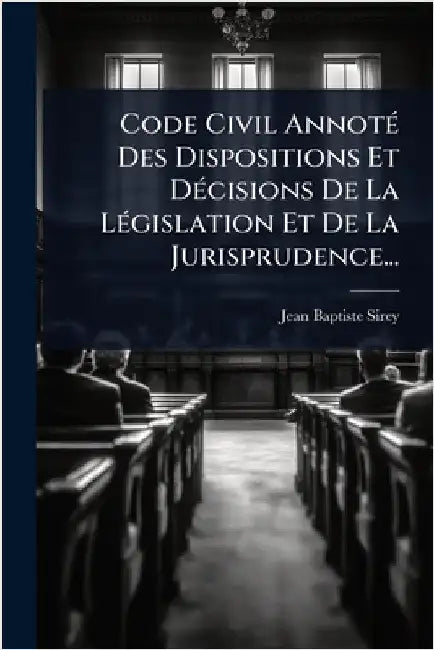 Code Civil AnnotÃ(c) Des Dispositions Et DÃ(c)cisions De La LÃ(c)gislation Et De La Jurisprudence... by Jean-Baptiste Sirey