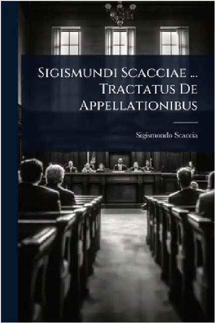 Sigismundi Scacciae ... Tractatus De Appellationibus by Scaccia, Sigismondo