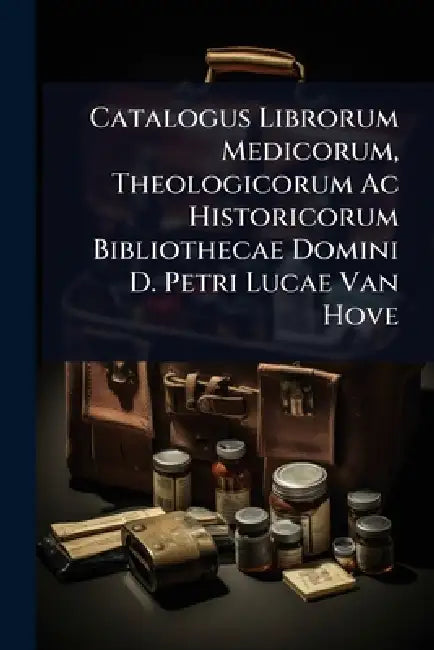 Catalogus Librorum Medicorum, Theologicorum Ac Historicorum Bibliothecae Domini D. Petri Lucae Van Hove by Anonymous