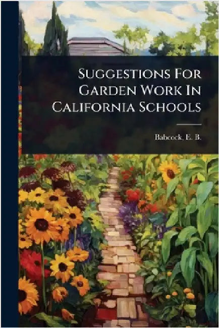 Suggestions For Garden Work In California Schools by Babcock, E. B. (Ernest Brown) 1877-1