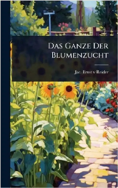 Das Ganze Der Blumenzucht by Jac Ernst V Reider