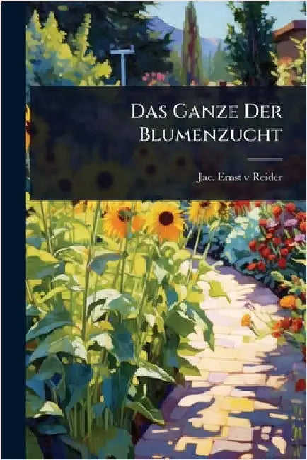 Das Ganze Der Blumenzucht by Jac Ernst V Reider