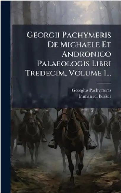Georgii Pachymeris De Michaele Et Andronico Palaeologis Libri Tredecim, Volume 1... by Pachymeres, Georgius