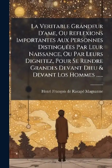 La Veritable Grandeur D'ame, Ou Reflexions Importantes Aux Personnes DistinguÃ(c)es Par Leur Naissance, Ou Par Leurs Dignitez, Pour Se Rendre Grandes by Henri-François de Racapã(c) Magnanne