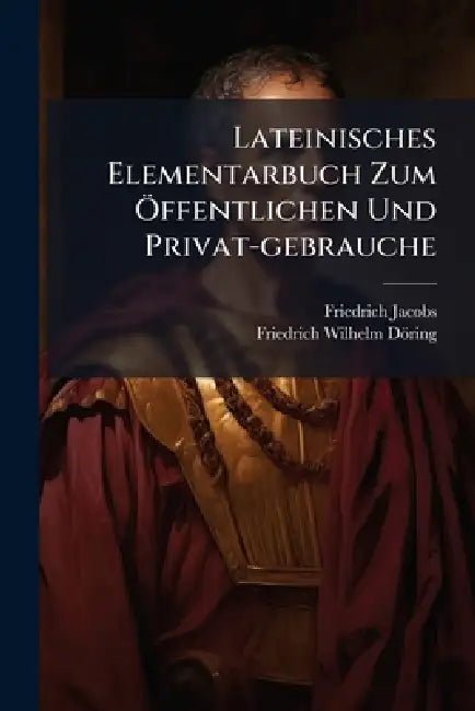 Lateinisches Elementarbuch Zum Ã-ffentlichen Und Privat-gebrauche by Friedrich Jacobs, Friedrich Wilhelm Döring