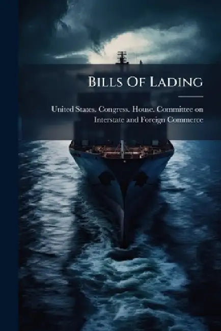 Bills Of Lading by United States Congress House Commi