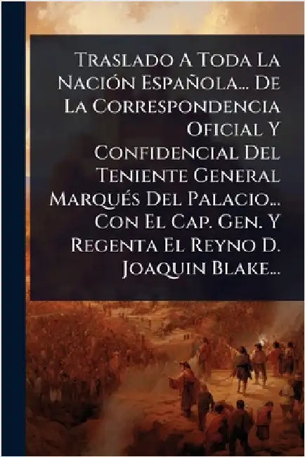 Traslado A Toda La NaciÃ3n Española... De La Correspondencia Oficial Y Confidencial Del Teniente General MarquÃ(c)s Del Palacio... Con El Cap. Gen. Y by Anonymous