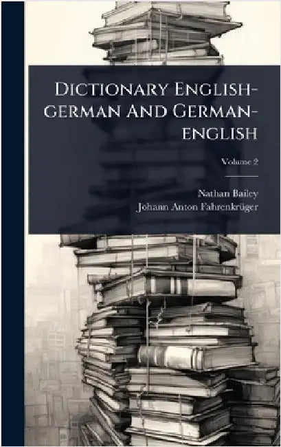 Dictionary English-german And German-english by Bailey, Nathan